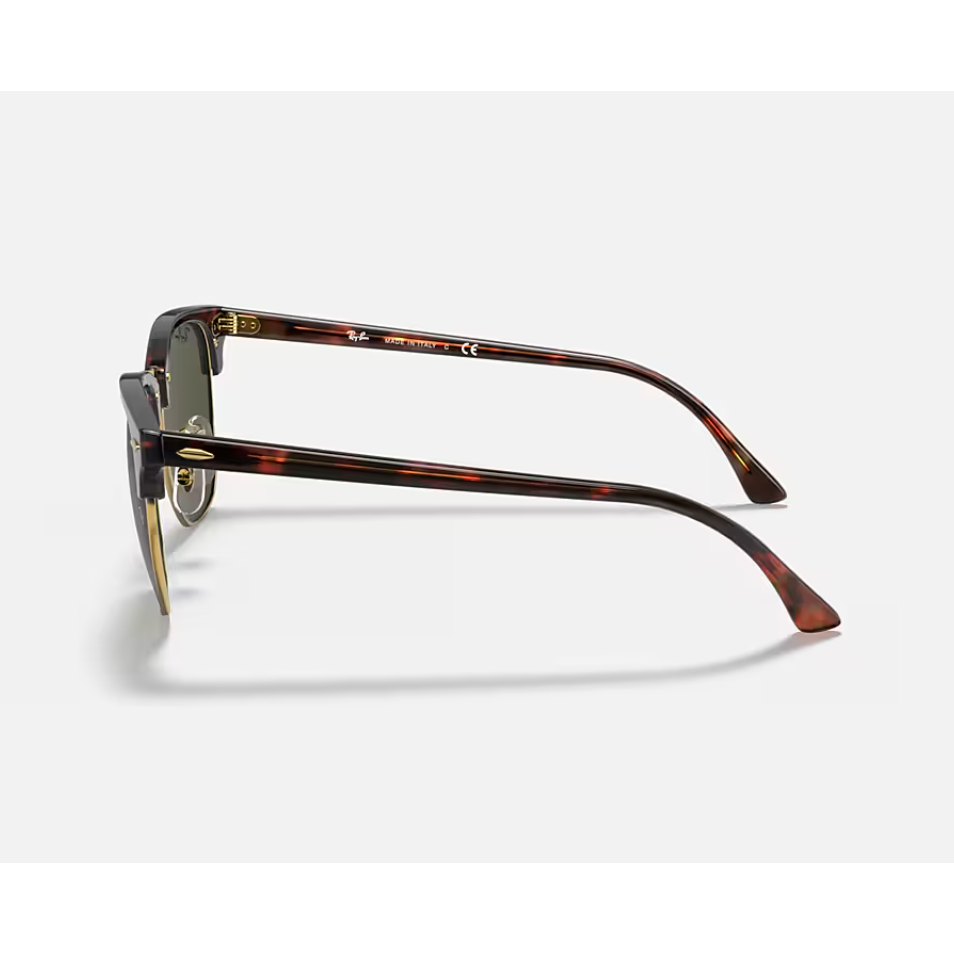 Ray Ban Clubmaster RB3016 Polished Tortoise On Gold