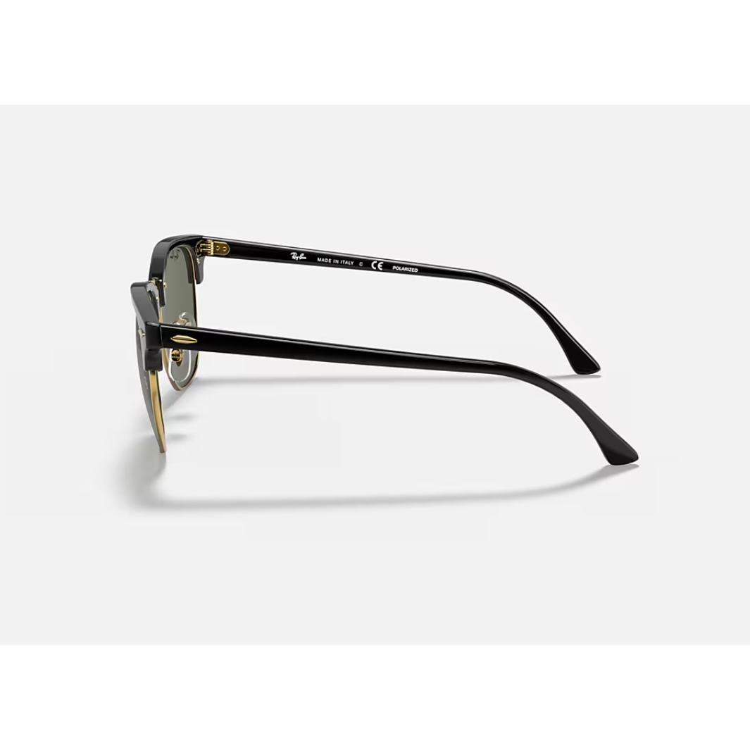 Ray Ban Clubmaster RB3016 Polished Black On Gold
