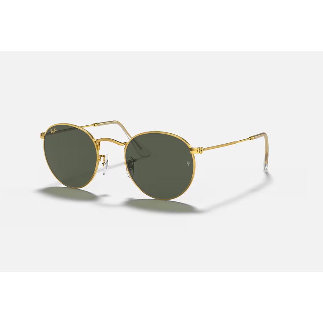 Ray Ban Round Metal RB3447 Polished Gold