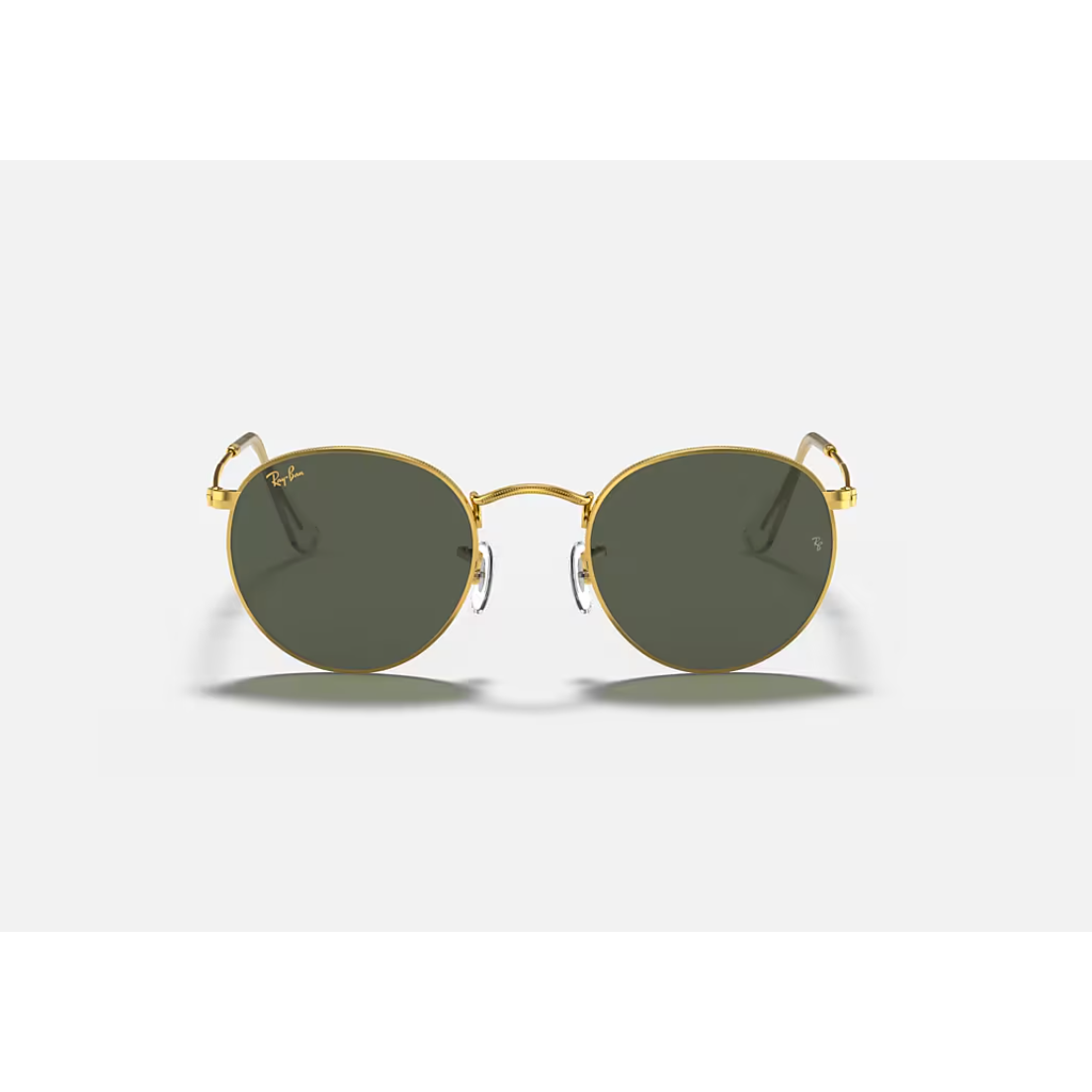 Ray Ban Round Metal RB3447 Polished Gold