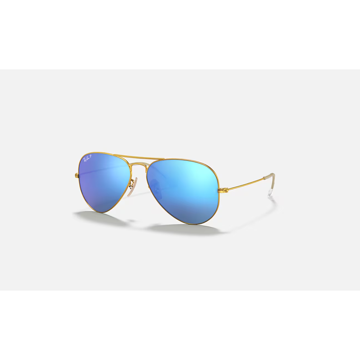 Ray Ban Aviator RB3025 Matte Gold/Blue