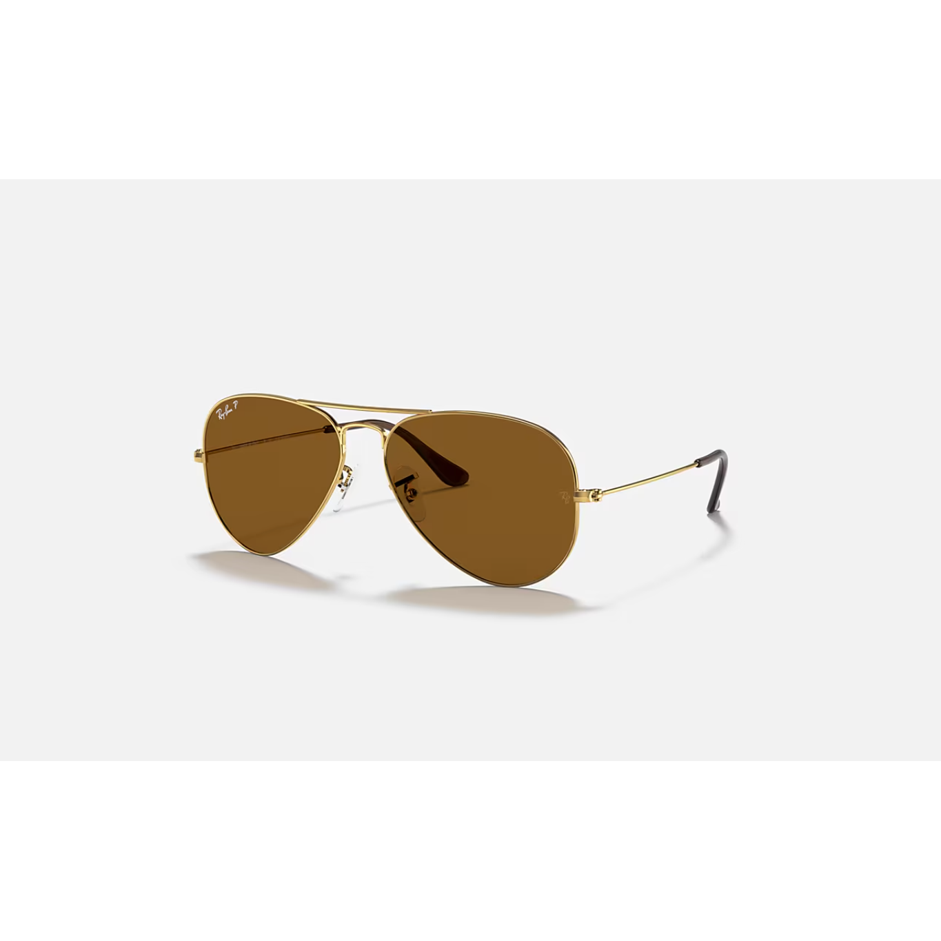 Ray Ban Aviator RB3025 Polished Arista Gold/Brown