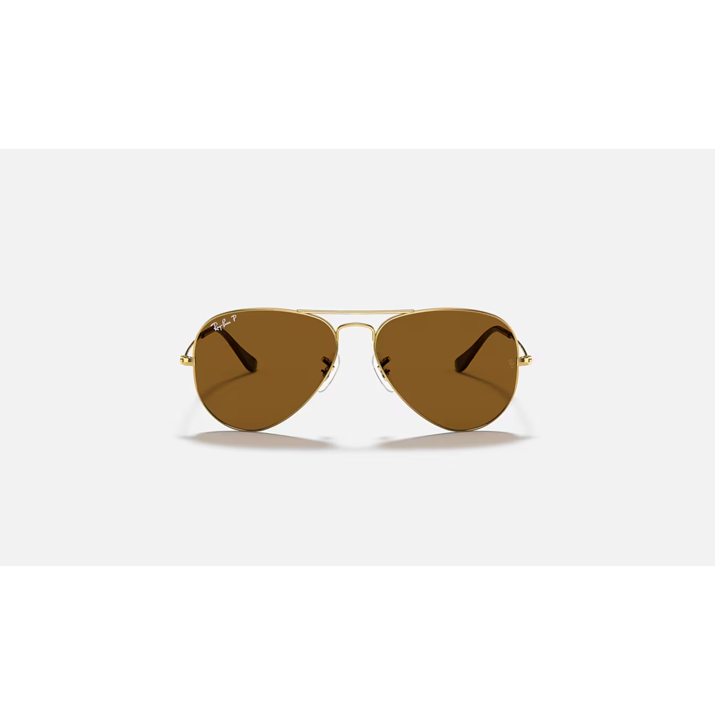 Ray Ban Aviator RB3025 Polished Arista Gold/Brown
