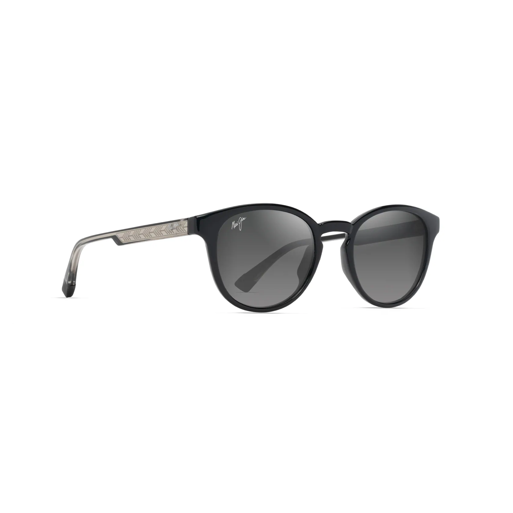 Hiehie Black with Trans Light Grey/Shiny