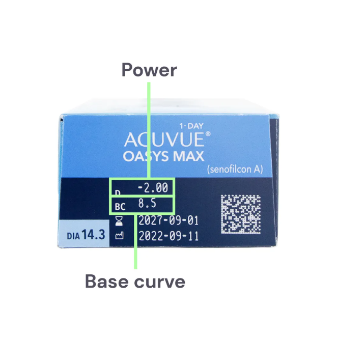 ACUVUE® OASYS MAX 1-Day 30 PACK